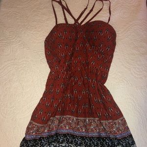 Bohemian style sundress